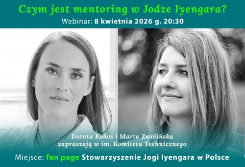 Czym jest mentoring w Jodze Iyengara? Webinar